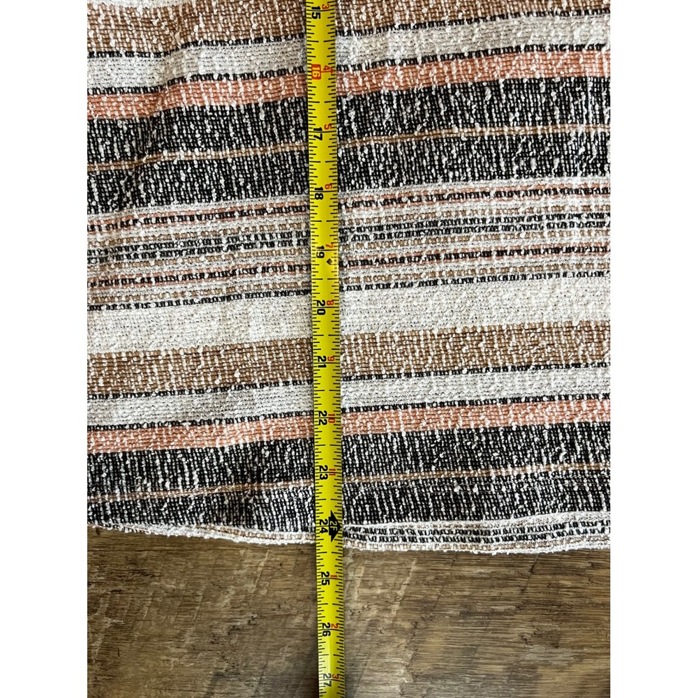 Madewell Texture & Thread Ruffle Strap Tank Top Size XL Boho Coastal NEW - Picture 10 of 12
